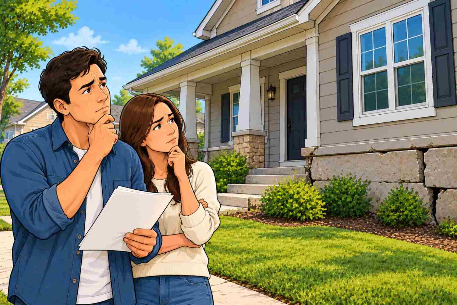 sell house with foundation problems