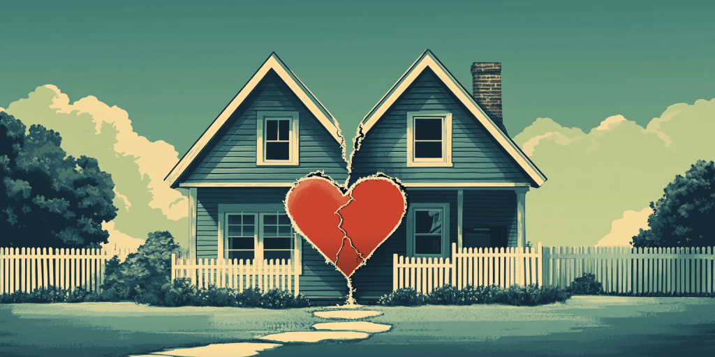 why selling a house during divorce is hard