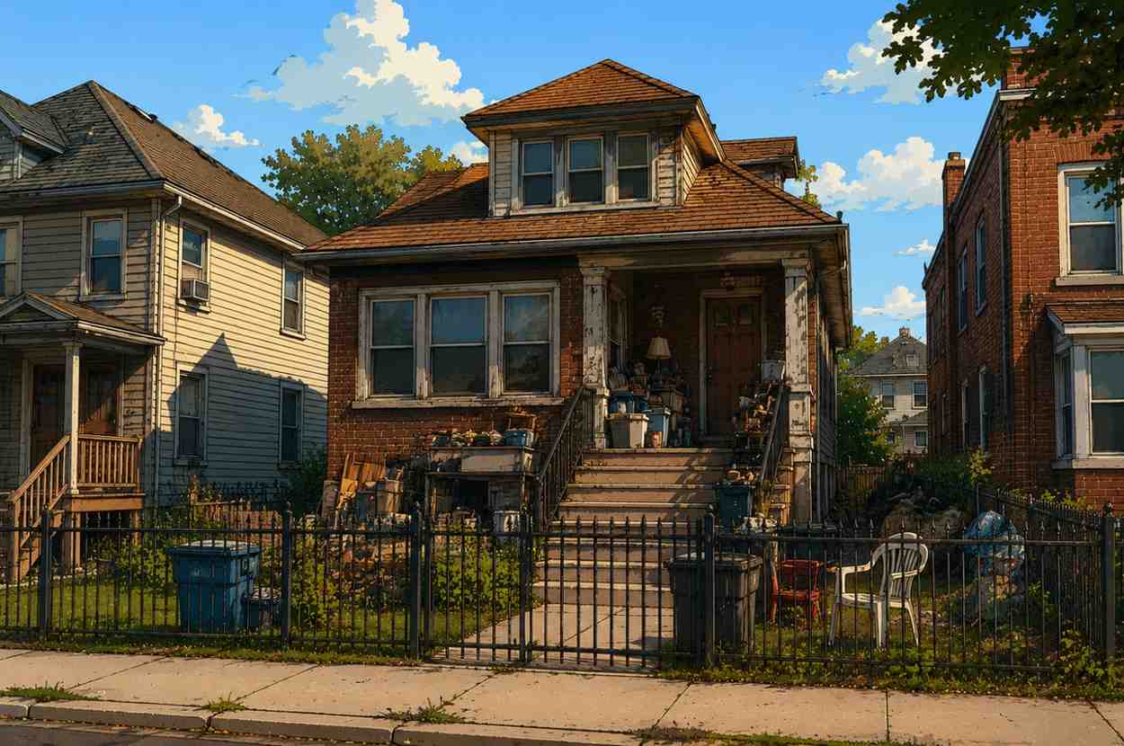 sell hoarder house in chicago