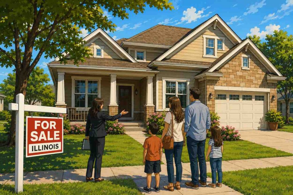 how long does it take to sell a house illinois