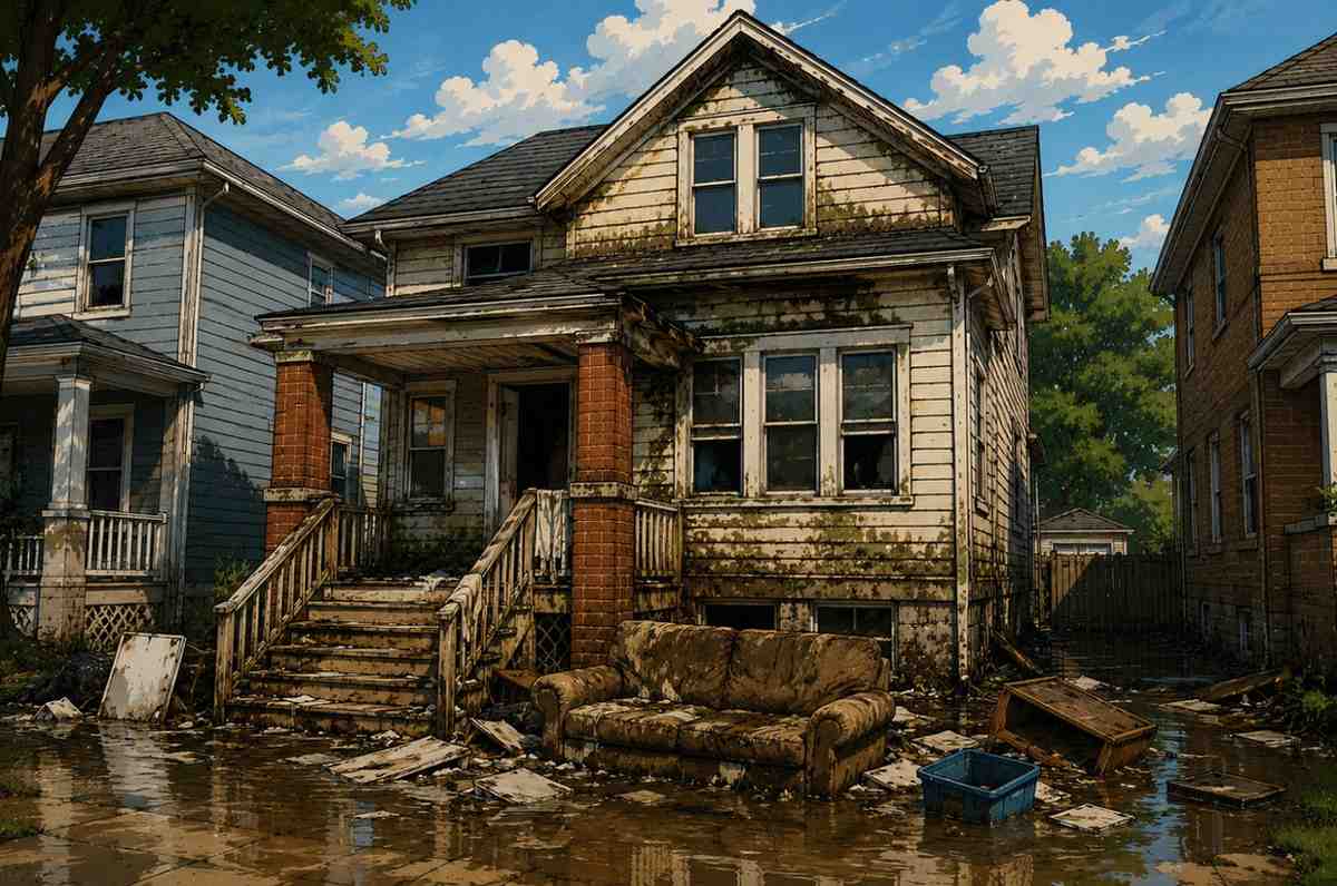 sell house with water damage